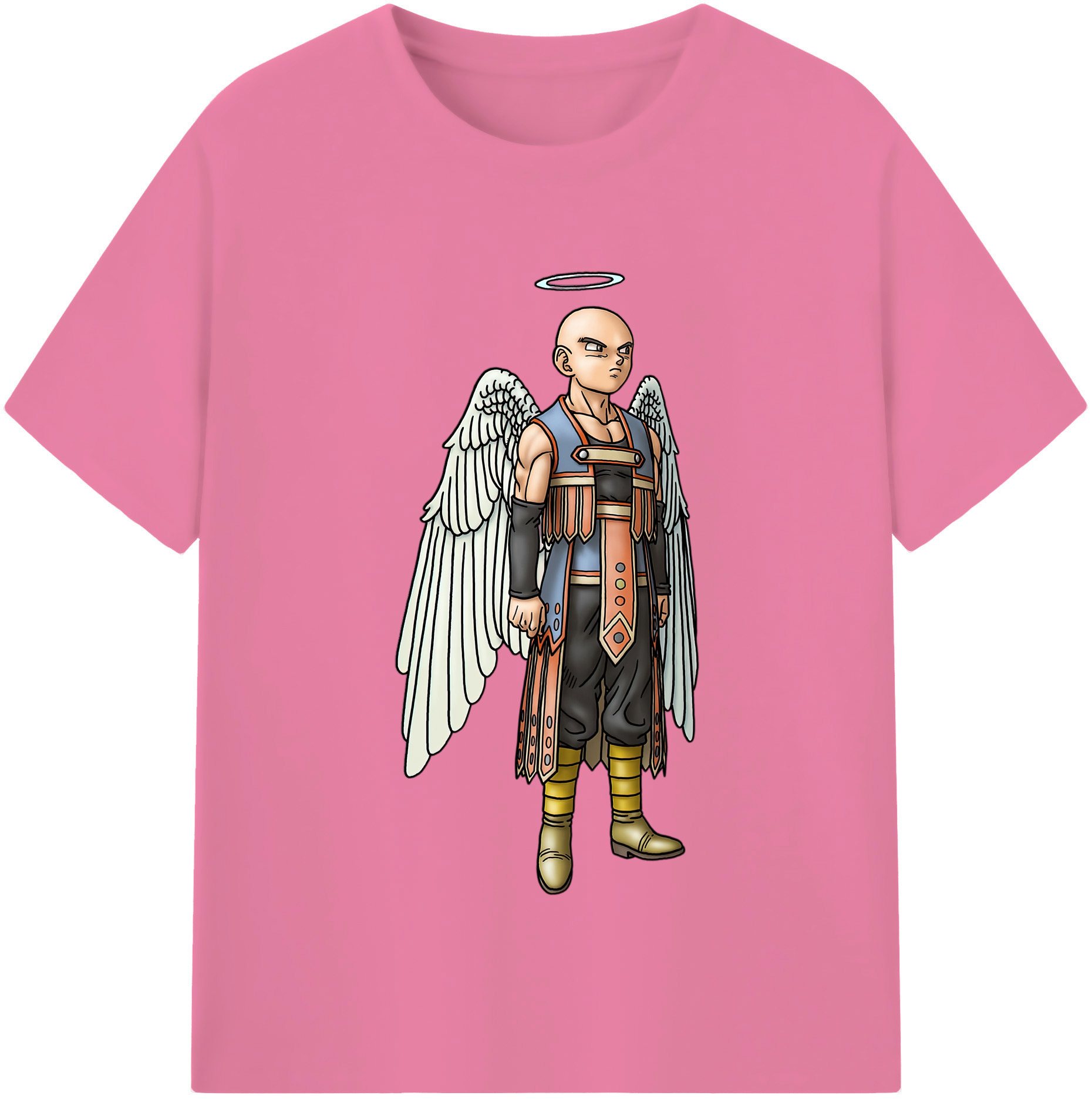 （画像用） ドラゴンクエスト Doragon Kuesuto Dragon Quest 綿100％半袖Tシャツ（フロントプリント）